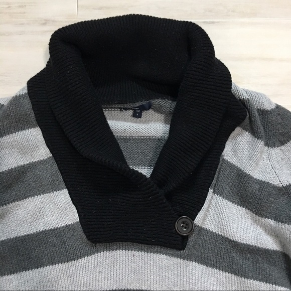 Gap Cowl Neck Striped Sweater - Picture 2 of 3